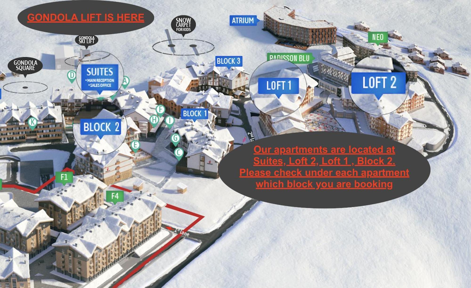 New Gudauri Voyage Apartments By Gondola Luaran gambar